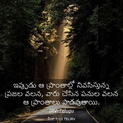 Picture 03 - మీకా 7:13 TELIRV - ఇప్పుడు ఆ - Bible Verse Picture