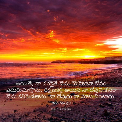 Picture 03 - మీకా 7:7 TELIRV - అయితే, నా వరకైతే - Bible Verse Picture