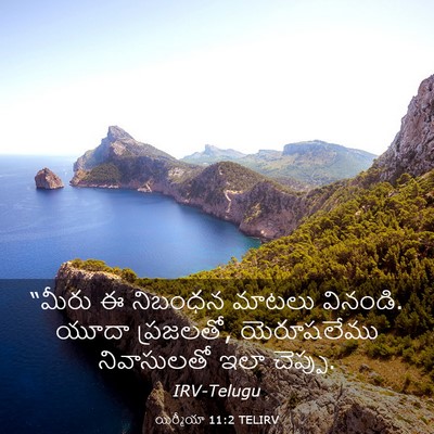Picture 03 - యిర్మీయా 11:2 TELIRV - “మీరు ఈ నిబంధన - Bible Verse Picture