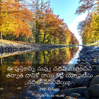 Picture 03 - యిర్మీయా 51:63 TELIRV - ఈ పుస్తకాన్ని - Bible Verse Picture