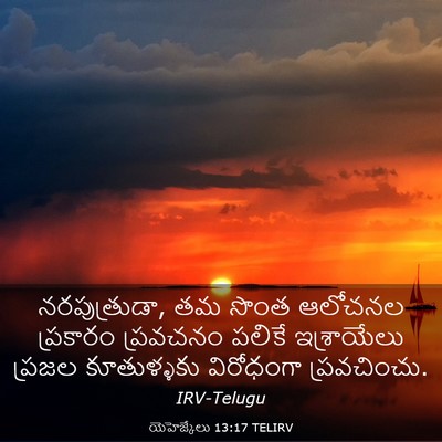 Picture 03 - యెహెజ్కేలు 13:17 TELIRV - నరపుత్రుడా, తమ - Bible Verse Picture