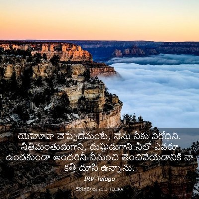 Picture 03 - యెహెజ్కేలు 21:3 TELIRV - యెహోవా - Bible Verse Picture