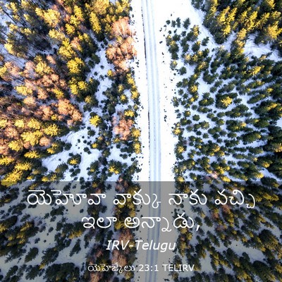 Picture 03 - యెహెజ్కేలు 23:1 TELIRV - యెహోవా వాక్కు - Bible Verse Picture