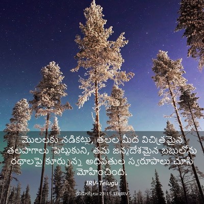 Picture 03 - యెహెజ్కేలు 23:15 TELIRV - మొలలకు నడికట్లు, - Bible Verse Picture