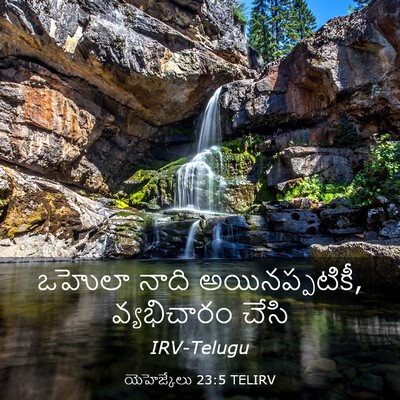 Picture 03 - యెహెజ్కేలు 23:5 TELIRV - ఒహొలా నాది - Bible Verse Picture