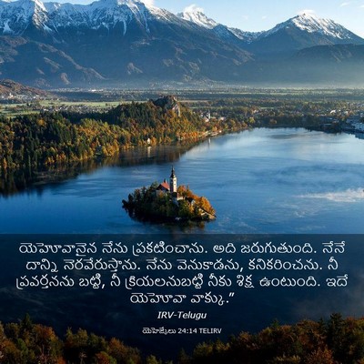 Picture 03 - యెహెజ్కేలు 24:14 TELIRV - యెహోవానైన నేను - Bible Verse Picture