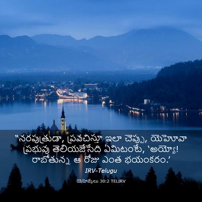 Picture 03 - యెహెజ్కేలు 30:2 TELIRV - “నరపుత్రుడా, - Bible Verse Picture