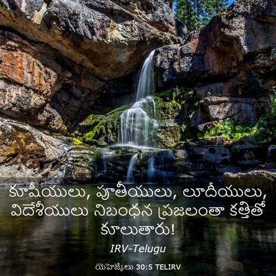 Picture 03 - యెహెజ్కేలు 30:5 TELIRV - కూషీయులు, - Bible Verse Picture