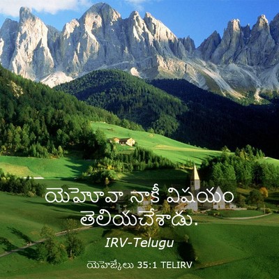 Picture 03 - యెహెజ్కేలు 35:1 TELIRV - యెహోవా నాకీ విషయం - Bible Verse Picture