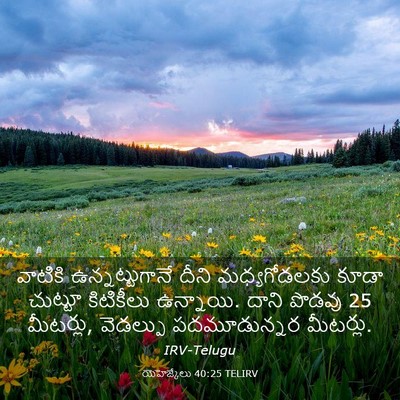 Picture 03 - యెహెజ్కేలు 40:25 TELIRV - వాటికి - Bible Verse Picture