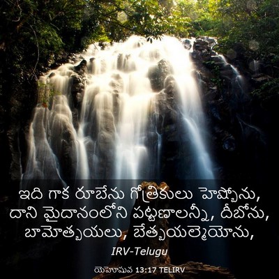 Picture 03 - యెహోషువ 13:17 TELIRV - ఇది గాక రూబేను - Bible Verse Picture