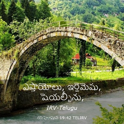 Picture 03 - యెహోషువ 19:42 TELIRV - ఎష్తాయోలు, - Bible Verse Picture