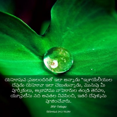 Picture 03 - యెహోషువ 24:2 TELIRV - యెహోషువ - Bible Verse Picture