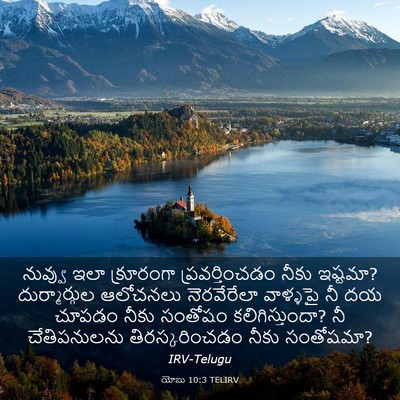 Picture 03 - యోబు 10:3 TELIRV - నువ్వు ఇలా - Bible Verse Picture