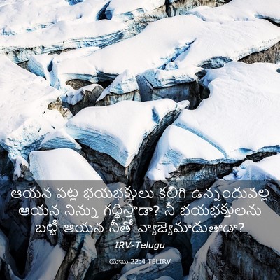 Picture 03 - యోబు 22:4 TELIRV - ఆయన పట్ల - Bible Verse Picture
