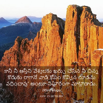 Picture 03 - లూకా 15:30 TELIRV - కానీ నీ ఆస్తిని - Bible Verse Picture