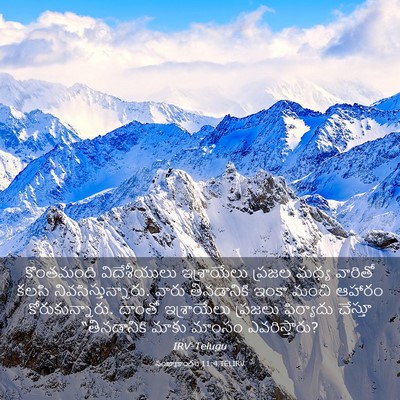 Picture 03 - సంఖ్యాకాండం 11:4 TELIRV - కొంతమంది - Bible Verse Picture