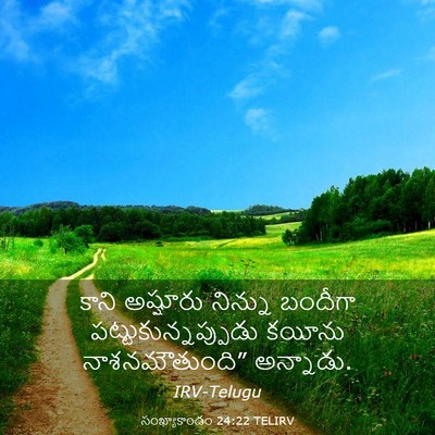 Picture 03 - సంఖ్యాకాండం 24:22 TELIRV - కాని అష్షూరు - Bible Verse Picture
