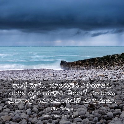 Picture 03 - సంఖ్యాకాండం 26:3 TELIRV - కాబట్టి మోషే, - Bible Verse Picture