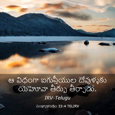 Picture 03 - సంఖ్యాకాండం 33:4 TELIRV - ఆ విధంగా - Bible Verse Picture