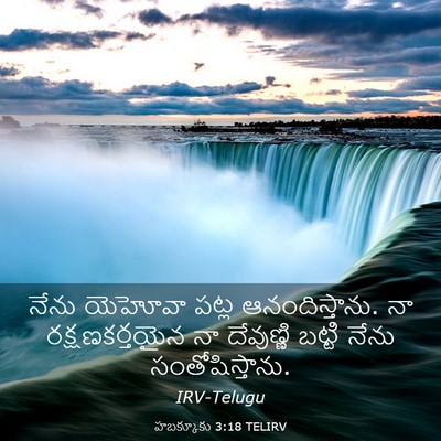 Picture 03 - హబక్కూకు 3:18 TELIRV - నేను యెహోవా పట్ల - Bible Verse Picture