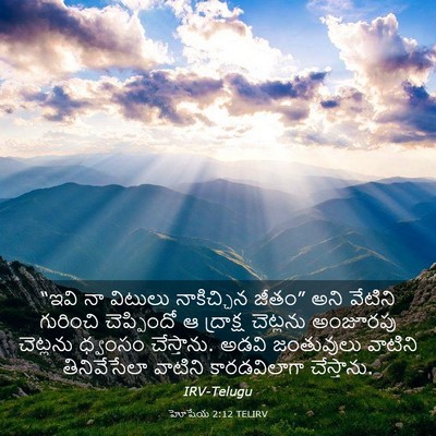 Picture 03 - హోషేయ 2:12 TELIRV - “ఇవి నా విటులు - Bible Verse Picture