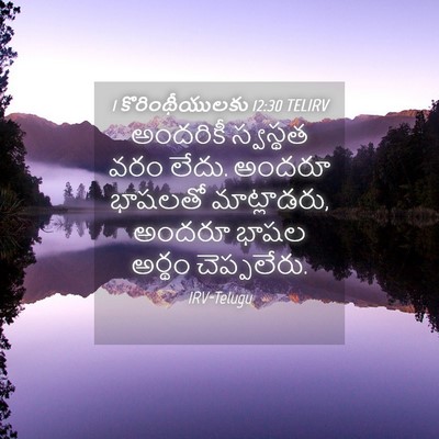 Picture 04 - 1 కొరింథీయులకు 12:30 TELIRV - అందరికీ స్వస్థత - Bible Verse Picture
