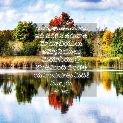 Picture 04 - 2 దినవృత్తాంతాలు 20:1 TELIRV - ఇది జరిగిన తరువాత, - Bible Verse Picture