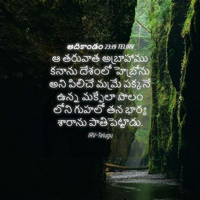 Picture 04 - ఆదికాండం 23:19 TELIRV - ఆ తరువాత - Bible Verse Picture
