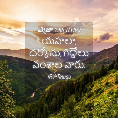 Picture 04 - ఎజ్రా 2:56 TELIRV - యహలా, దర్కోను, - Bible Verse Picture