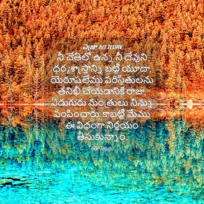 Picture 04 - ఎజ్రా 7:13 TELIRV - నీ చేతిలో ఉన్న నీ - Bible Verse Picture