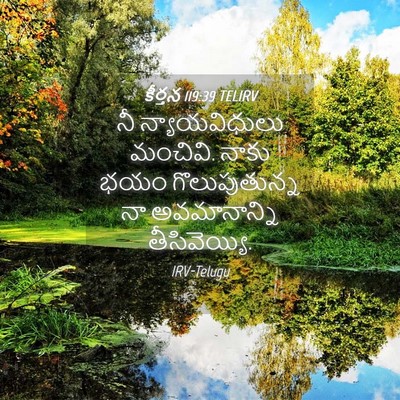 Picture 04 - కీర్తన 119:39 TELIRV - నీ న్యాయవిధులు - Bible Verse Picture