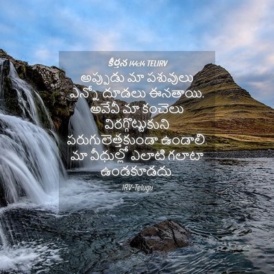 Picture 04 - కీర్తన 144:14 TELIRV - అప్పుడు మా - Bible Verse Picture