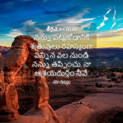 Picture 04 - కీర్తన 31:4 TELIRV - నన్ను - Bible Verse Picture