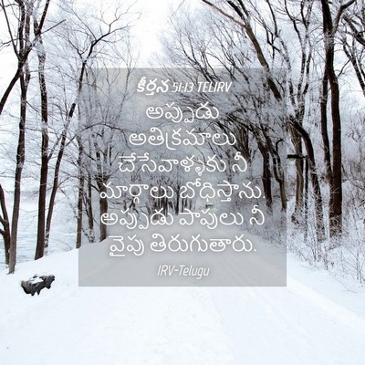 Picture 04 - కీర్తన 51:13 TELIRV - అప్పుడు - Bible Verse Picture