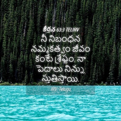 Picture 04 - కీర్తన 63:3 TELIRV - నీ నిబంధన - Bible Verse Picture