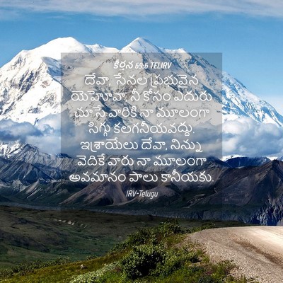 Picture 04 - కీర్తన 69:6 TELIRV - దేవా, సేనల - Bible Verse Picture