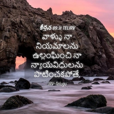 Picture 04 - కీర్తన 89:31 TELIRV - వాళ్ళు నా - Bible Verse Picture