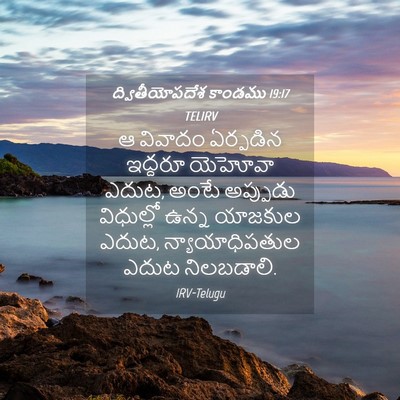 Picture 04 - ద్వితీయోపదేశ కాండము 19:17 TELIRV - ఆ వివాదం ఏర్పడిన - Bible Verse Picture