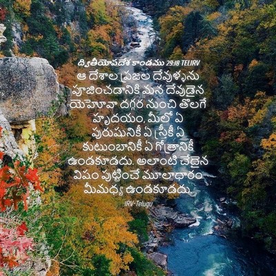 Picture 04 - ద్వితీయోపదేశ కాండము 29:18 TELIRV - ఆ దేశాల ప్రజల - Bible Verse Picture