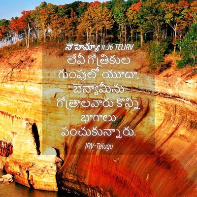 Picture 04 - నెహెమ్యా 11:36 TELIRV - లేవీ గోత్రికుల - Bible Verse Picture