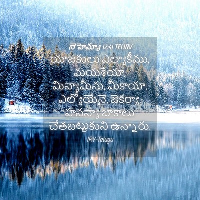 Picture 04 - నెహెమ్యా 12:41 TELIRV - యాజకులు - Bible Verse Picture