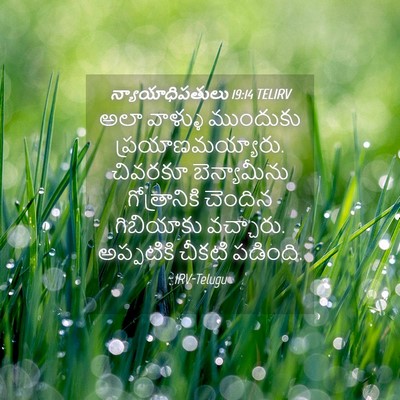 Picture 04 - న్యాయాధిపతులు 19:14 TELIRV - అలా వాళ్ళు - Bible Verse Picture