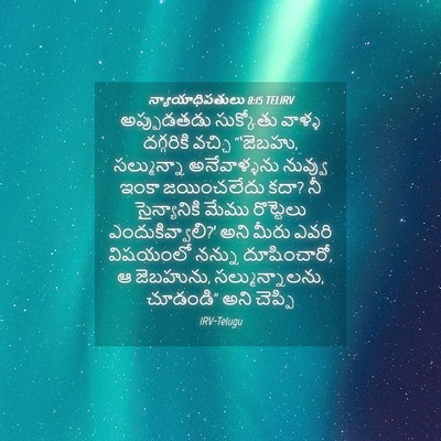 Picture 04 - న్యాయాధిపతులు 8:15 TELIRV - అప్పుడతడు - Bible Verse Picture