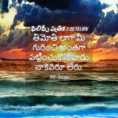 Picture 04 - ఫిలిప్పీ పత్రిక 2:20 TELIRV - తిమోతి లాగా మీ - Bible Verse Picture