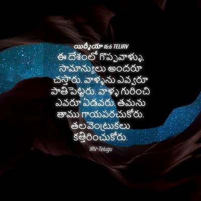 Picture 04 - యిర్మీయా 16:6 TELIRV - ఈ దేశంలో - Bible Verse Picture