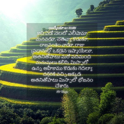 Picture 04 - యిర్మీయా 41:1 TELIRV - కాని ఏడో నెలలో - Bible Verse Picture