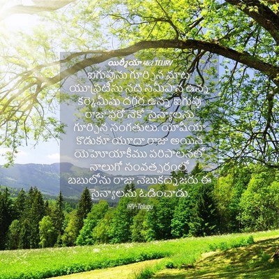 Picture 04 - యిర్మీయా 46:2 TELIRV - ఐగుప్తును గూర్చిన - Bible Verse Picture