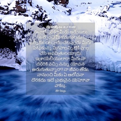 Picture 04 - యెహెజ్కేలు 20:31 TELIRV - ఈనాటి వరకూ మీరు - Bible Verse Picture
