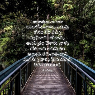 Picture 04 - యెహెజ్కేలు 23:17 TELIRV - బబులోనువాళ్ళు - Bible Verse Picture